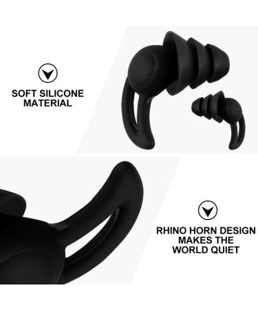 HEALLILY Noise Cancelling Ear Plugs - 1 Pair for Sleep Travel Home & Dormitory - Ultimate Comfort & Sound Reduction - Buy Online on GoSupps.com