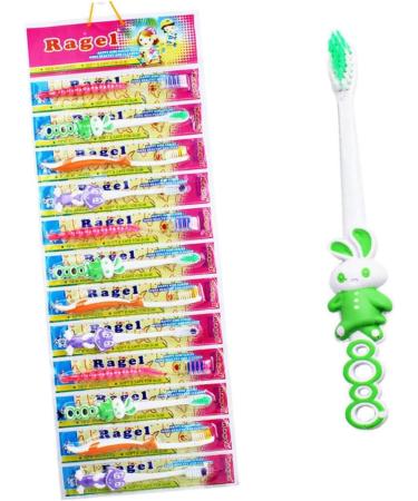 Shop Minkissy 24 Pcs Cartoon Toothbrush Set - Kids Tooth Cleaning Brushes with Soft Bristles for Healthy Smiles - Buy Online on GoSupps.com