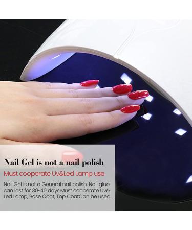 Nail Set Gel Nail Polishes Set 6 Colors Christmas Nail Gel Polish Set Red Green Gold Silver White Orange Nail Polish Set Nail Art Design Christmas Gifts For Women 8.5ml/Pc (set 20) - Buy Online on GoSupps.com