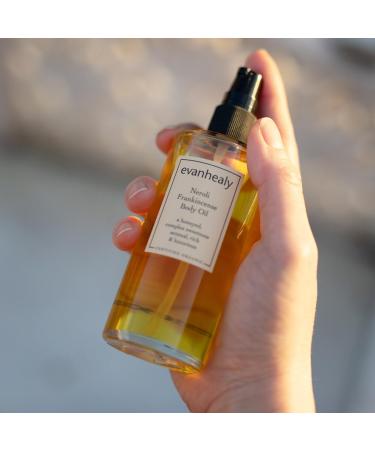 evanhealy Neroli Frankincense Body Oil | Organic Body Care with Silky Blend of Plant Oils to Soften & Moisturize All Skin | Frankincense Oil for Face - Buy Online on GoSupps.com