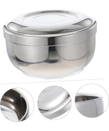 Minkissy 3-Piece Foaming Stable Hairdresser Accessories for Men | Stainless Steel Cleaning Creams & Razor Set - 11x5.5cm | Premium Men's Grooming Kit - Buy Online on GoSupps.com