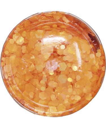  FIESTAS GUIRCA GEL WITH GLITTER BODY FACE 20GR ORANGE - Buy Online on GoSupps.com