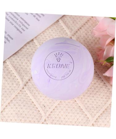 TOVINANNA Yoga Ball Muscle Roller - 1 Piece Back Massage Ball (6.5x6.5cm Purple) - Ideal for Muscle Relief & Fitness - Buy Online on GoSupps.com