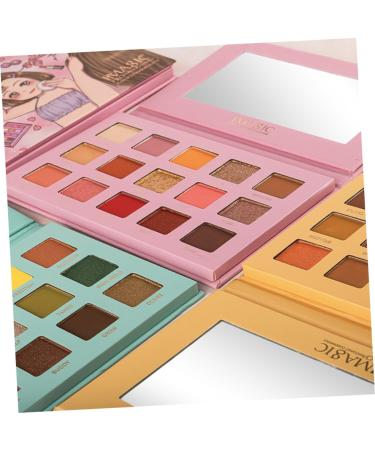 WOONEKY 1pc 15 Eyeshadow Powder Eyeshadow Palette Female Eyeshadow Glitter Eye Eyeshadow Cosmetic Pallet - Buy Online on GoSupps.com