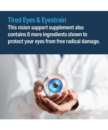 Advanced Bionutritionals Advanced Vision Formula Supplement, Healthy Vision, Eye Function Support, Eye Vitamins, Lutein, Zeaxanthin, Vitamin A, C, Zinc, Gluten Free, Dairy Free, Vegan (60 Tablets) - Buy Online on GoSupps.com