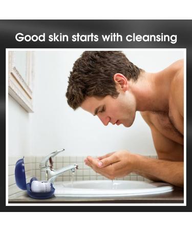 TOUCHBeauty Facial Cleansing Brush Electric Facial Exfoliating Massage Brush with 3 Cleanser Heads and 2 Speeds Adjustable for Deep Cleaning Removing Blackhead Face Massaging - Buy Online on GoSupps.com