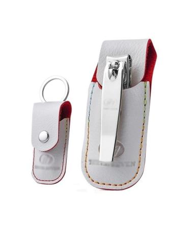 Nail Clipper Set Stainless Steel Nail Cutter Portable Keychain Nail Clipper with File for Man and Women Sharp Nail Clipper Perfect Use for Traveling Home Office Nail Clipper Kit (Color : A)