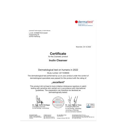 Inulin Cleanser - Gentle Balm for Dry & Sensitive Skin - Prebiotic Inulin 1% - Daytox 125ml - Made in Germany - Buy Online on GoSupps.com