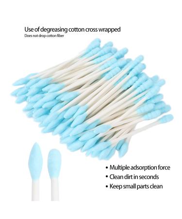 100 Cotton Swabs - Double Lace Makeup Swabs for Precise Cleaning | Disposable Ear & Cosmetic Care | International Shipping - Buy Online on GoSupps.com