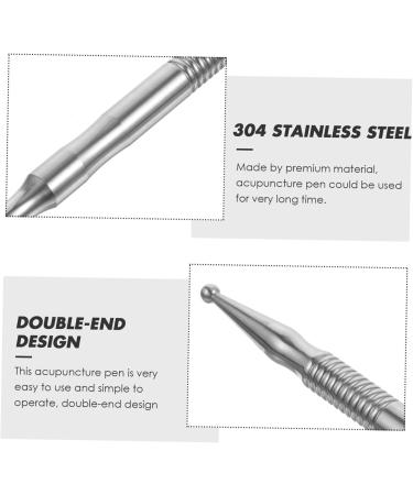 Coophya Manual Massage Devices - Metal Acupuncture Pencil & Pressure Point Massager - Durable 304 Stainless Steel Muscle Scooter Stick - Buy Online on GoSupps.com