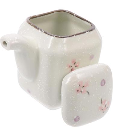 ABOOFAN 3pcs Ceramic Soy Sauce Pot Japanese Oil Dispenser Vinegar Jar Porcelain Olive Oil Bottle Oil Pot Vinegar Bowl Kitchen Seasoning Jar Japanese Soy Sauce Shoyu Ceramics Lecythus White 8X7.5X5CMx3pcs Whitex3pcs - Buy Online on GoSupps.com