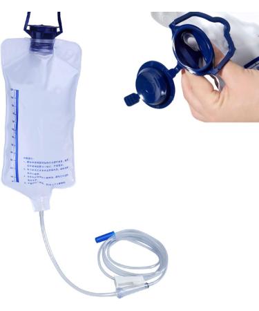 Haofy Enema Bag Set - 1200 ml Safe & Reliable Enema Kit for Travel | Large Valve - Buy Online on GoSupps.com