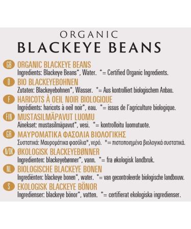 Biona Organic Blackeye Beans in Water 400g Package may vary (Pack of 2) - Buy Online on GoSupps.com