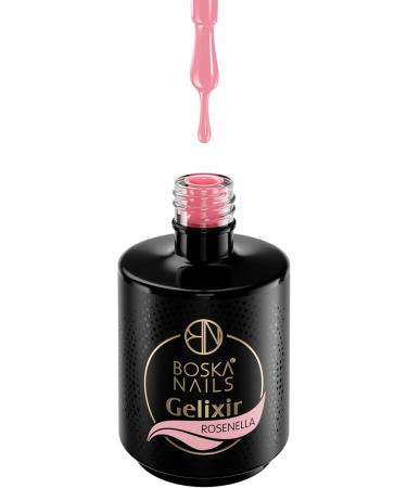 Divine Nails Gelixir Gel in Bottle Rosenella 15 ml - Buy Online on GoSupps.com