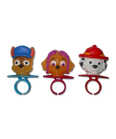 Paw Patrol Lollipop Rings - Assorted Flavors, Decorated Designs - Buy Online on GoSupps.com