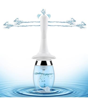 Electric Enema Bulb for Men & Women - 11.8oz Vaginal & Anal Cleaner Douche Kit - Buy Online on GoSupps.com