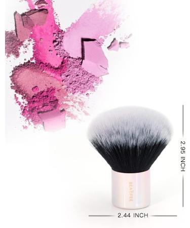 Large Blusher Brush for Powder Foundation & Bronzer - Bright 02 Silver - Buy Online on GoSupps.com