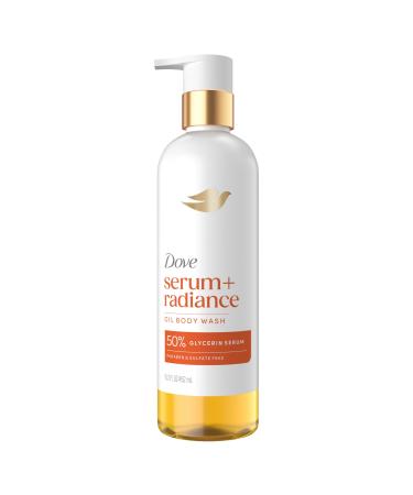 Dove Jojoba oil & Monoi Flower Oil Body Wash Serum + Radiance For Women for Hydrated & Repaired Skin 15.3 fl oz