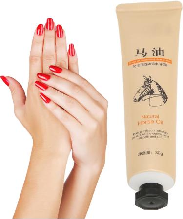 Nourishing Hand Cream for Dry Skin | Intensive Moisture & Horse Oil | Deep Moisturizing & Brightening Hand Care - Buy Online on GoSupps.com