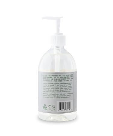 Rebel Green Liquid Hand Soap - Moisturizing Natural Bathroom & Kitchen Liquid Soap - Gentle Household Hand Wash (Unscented 16.9 Fl Oz (Pack of 4)) - Buy Online on GoSupps.com