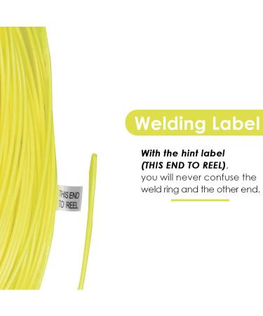 SF Weight Forward Fly Fishing Line 100FT - Floating Welded Loop for WF3 to WF8 - Fluo Yellow - Perfect for All Anglers - Buy Online on GoSupps.com