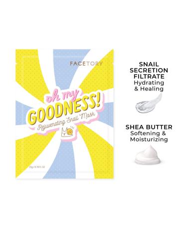 FACETORY Collection Facial Mask Set - Hydrating, Purifying, Soothing, Moisturizing, Revitalizing - Pack of 5 Form-Fitting Sheet Masks - For All Skin Types - Buy Online on GoSupps.com