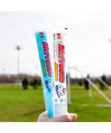 Mr. Freeze Jumbo - Freeze Pops Assorted Flavours (6) 27 x 150ml 150 ml (Pack of 27) - Buy Online on GoSupps.com