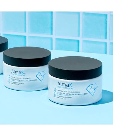 ALMA K Natural Dead Sea Black Mud Mask - Dead Sea Mud Mask for Women - Beauty Mask - Organic Mud Mask for Body - Natural Skin Care Products - 15.2 oz - Buy Online on GoSupps.com