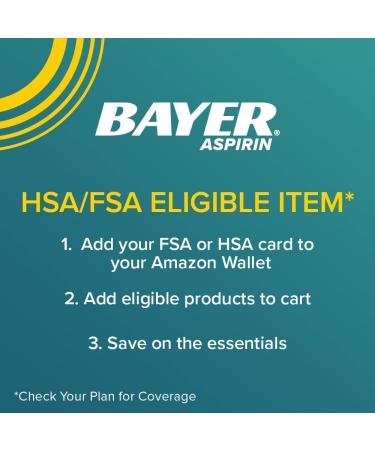 Bayer Aspirin Regimen 81mg Enteric Coated Tablets - Pain Reliever & Fever Reducer 120 Count - International Shipping Available - Buy Online on GoSupps.com