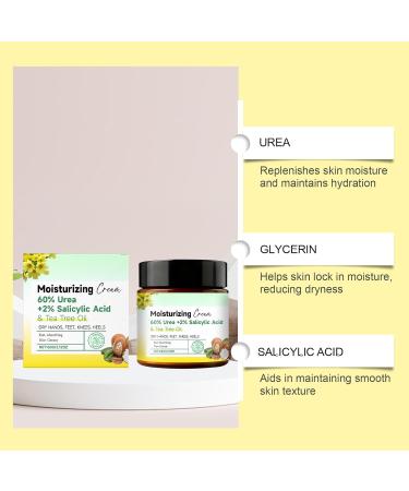  Hengxuan Urea Hand and Foot Moisturizer Deep hydration for dry cracked skin Fast-absorbing formula for soft nourished hands and feet Ideal for - Buy Online on GoSupps.com