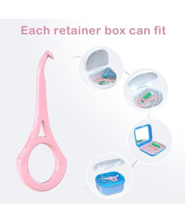 ARGOMAX - Aligner Removal Tool 2 Retainer Remover Tool Invisible Braces Removal Tools Suitable for Removing Braces Trays Retainers Dentures and Aligners(Blue+Pink). Medium size 2pcs Pink+Blue - Buy Online on GoSupps.com