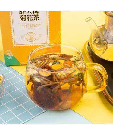 Fatty Sea Tea 150g Health Care Tea Combination Scented Tea Siraitia Honeysuckle Licorice Stay Up Late Substitute Tea People with Throat Discomfort (150g(10g*15 bags)) - Buy Online on GoSupps.com