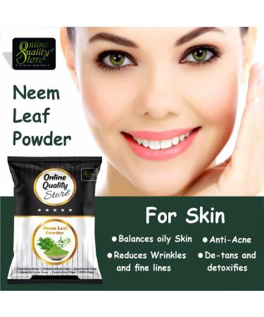 Online Quality Store herbal powder combo for hair and face (Neem powder) - Buy Online on GoSupps.com