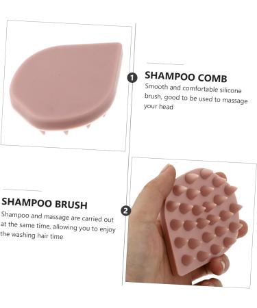 Minkissy 3-Piece Silicone Brush Shampoo & Scalp Massager Set | Perfect Bathroom Gift for Hair Care & Relaxation - Buy Online on GoSupps.com