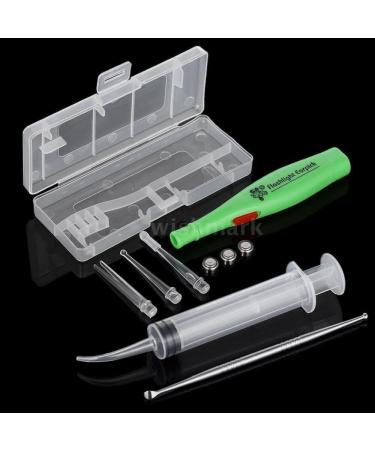 Ruiqas Tonsil Stone Remover Tool Earwax Removal Stainless Steel Remover with Case for Oral Care Tonsil Stone Remover Tool Tonsil Stone - Buy Online on GoSupps.com