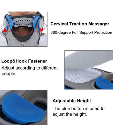 Ininosnp Halskrause for Sleeping | Durable Neck-Breast Orthosis for Neck Relief & Shoulder Pain Relief | Optimal Spine Alignment - Buy Online on GoSupps.com