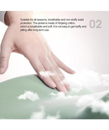 Car Seat Lumbar Cushion Breathable Lumbar Support Cushion | Ergonomic Summer Waist Protection Soft Sponge Car Waist Pad Green - Buy Online on GoSupps.com