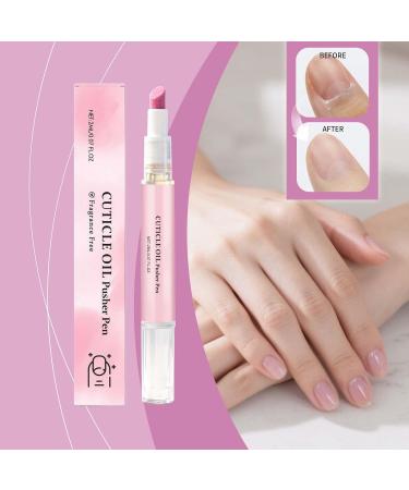 Stylo Repousse-cuticules L'huile | Huile Cuticules Ongles Stylo | Stylos 2 En 1 Pour Dissolvant De Cuticules Et Huile Pour Ongles Aux Parfums Rose et Jojoba Oil (2) - Buy Online on GoSupps.com
