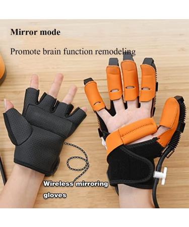 Smart Chargeable Hand Training Rehab Orthotics Rehabilitation Gloves Single Finger & Mirror Mode Finger Flexion Exerciser (Left Hand X) - Buy Online on GoSupps.com