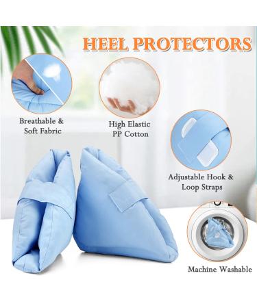 Heel Protectors Cushion - Pain Relief Foot Pillow for Pressure Sores & Surgery Recovery - 1 Pair - Buy Online on GoSupps.com