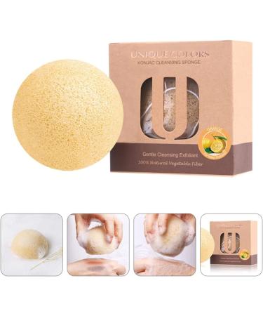 Minkissy 1pc Face Wash Cosmetic Sponge Facial Exfoliating Puff Makeup Remover Sponge Body Blending Puff Makeup Powder Puff Loofah Sponge Face Loofah Pad Skin Care Makeup Puff Flour - Buy Online on GoSupps.com