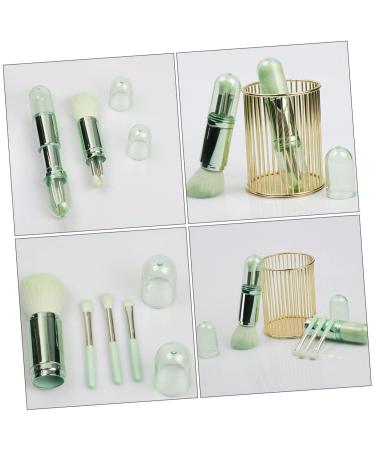 4 in 1 Dual Ended Makeup Brush Set - Perfect for Loose Powder & Cosmetics | International Shipping Available - Buy Online on GoSupps.com