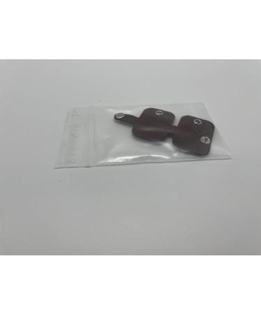 Shop Copter Farm Dog Brand Bag: Engraved Leather Collar for Dogs - Customizable Art & Real Leather | Unique Brown Rectangle Design - Buy Online on GoSupps.com