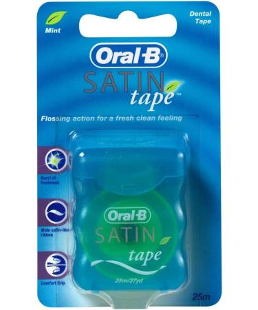 Oral-B Satin Tape 25-Meters (6 Units) - Buy Online on GoSupps.com