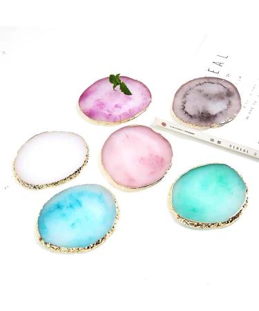 Meiyea Nail Art Palette - Pink Polish Mix & Manicure Tool with Double Ended Brush | International Shipping - Buy Online on GoSupps.com