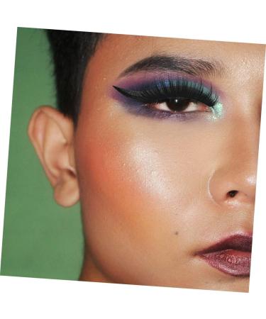 Balacoo 8 Pairs Glitter Eyeliner Women Eyeliner Decals Eye Line Strips Miss Chic Fake Eyelashes 1 count (Pack of 1) As Shown - Buy Online on GoSupps.com