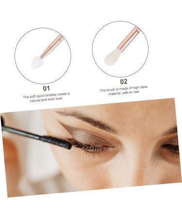 FOMIYES 15 Pcs Eye Shadow Brush Eyeshadow Eye Makeup Eye Shadow Makeup Accessory Travel Girl Sponge Head - Buy Online on GoSupps.com
