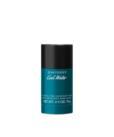 Davidoff Cool Water Men's Deodorant Stick With Notes of Coriander Mint Lavender & Amber 2.5 fl oz. 2.4 Ounce (Pack of 1)