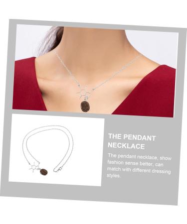 HAPINARY Women Necklaces Trendy Coffee Use for Necklace Necklaces Pendant Women Jewelry Bean Lover Girl Women Necklace Jewelry - Buy Online on GoSupps.com