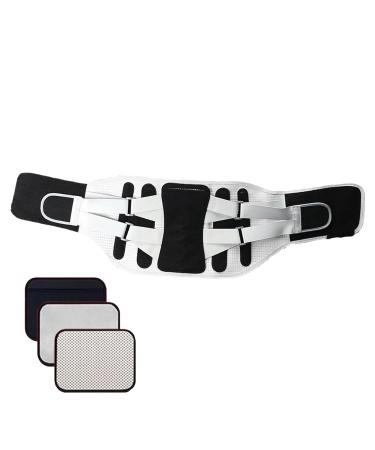 Back Brace Back Reliever Belt Lumbar Traction Device Lower Back Support Brace for Men Women Back Reliever Spinal Belt Black F - Buy Online on GoSupps.com